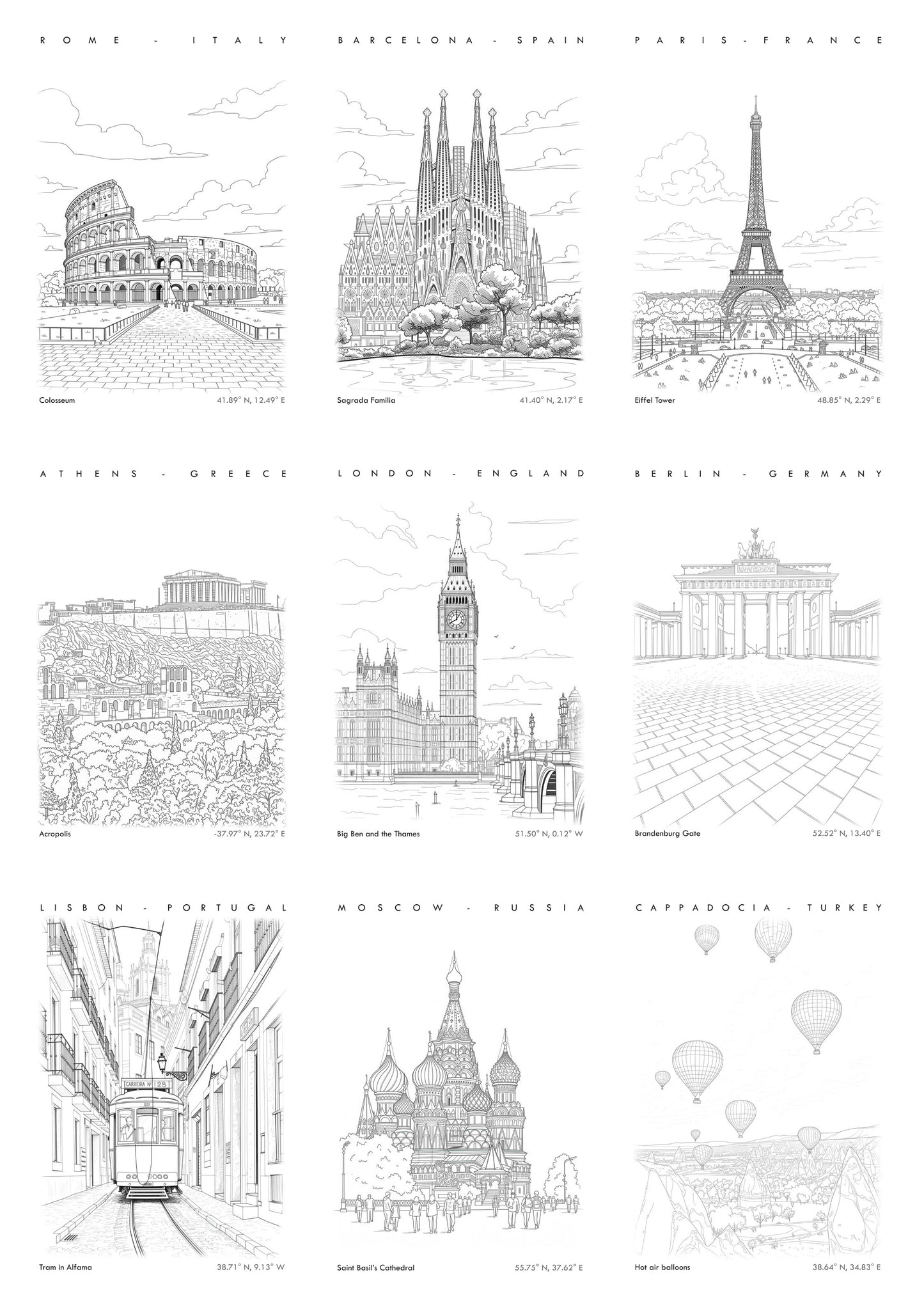 EN_ Creative Passport. 25 Destinations to Color and Relax