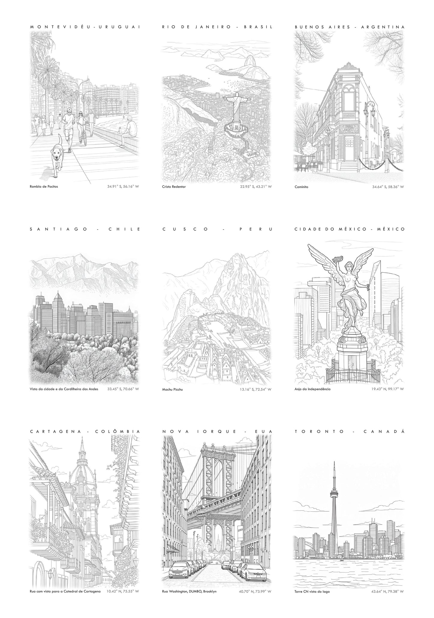 PT_ Passaporte Criativo. 25 Destinos para Colorir e Relaxar